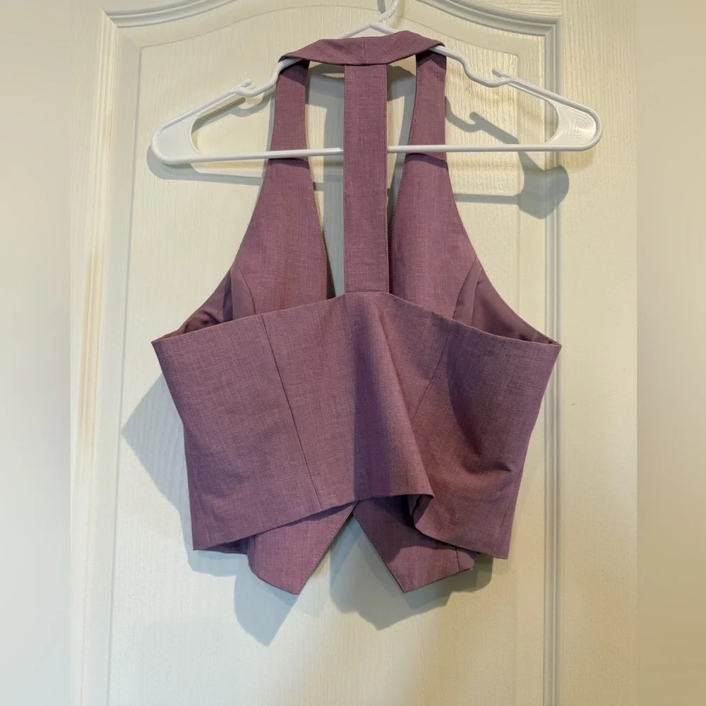 Forever 21 Lavender Vest - Picture 2 of 3